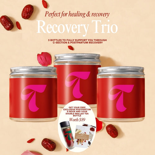 Red Date Beauty Tea Recovery Trio (Three Weeks)
