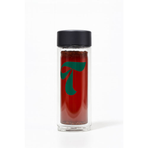 Double Walled Tea Strainer Bottle
